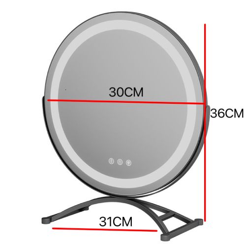 30 cm diameter (svart)