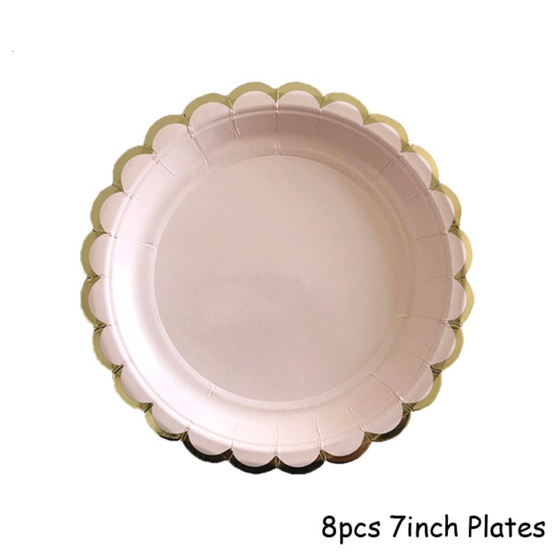 7inch Plate 8pcs