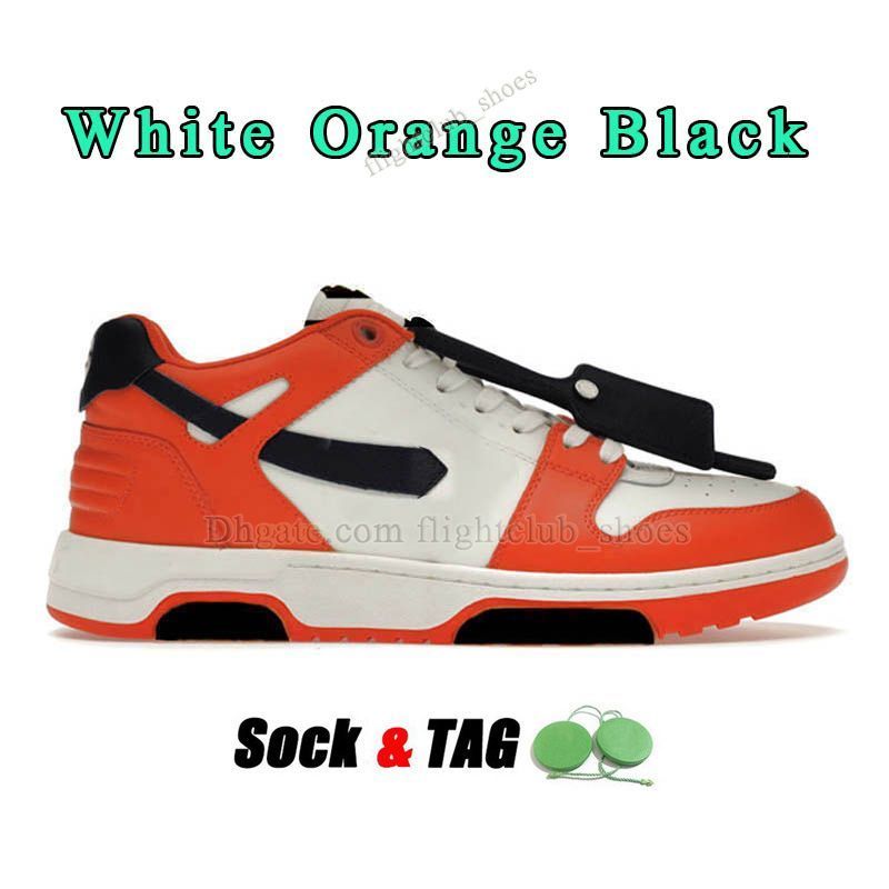 A28 White Orange Black