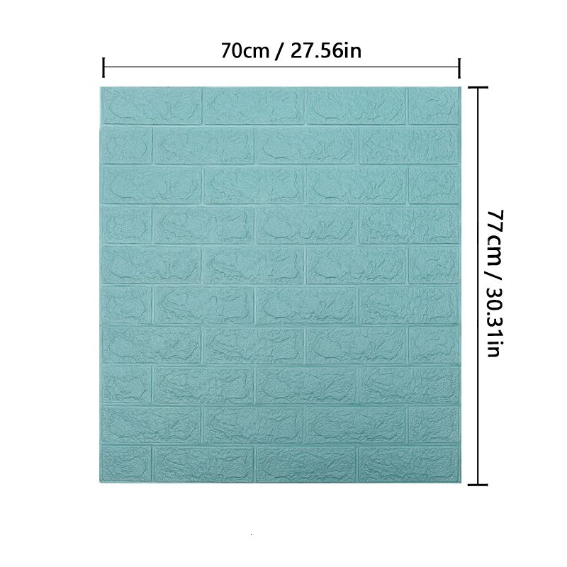 Blu-5pcs 70cmx77cm