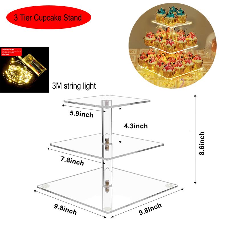 3 Tier Cupcake Stand