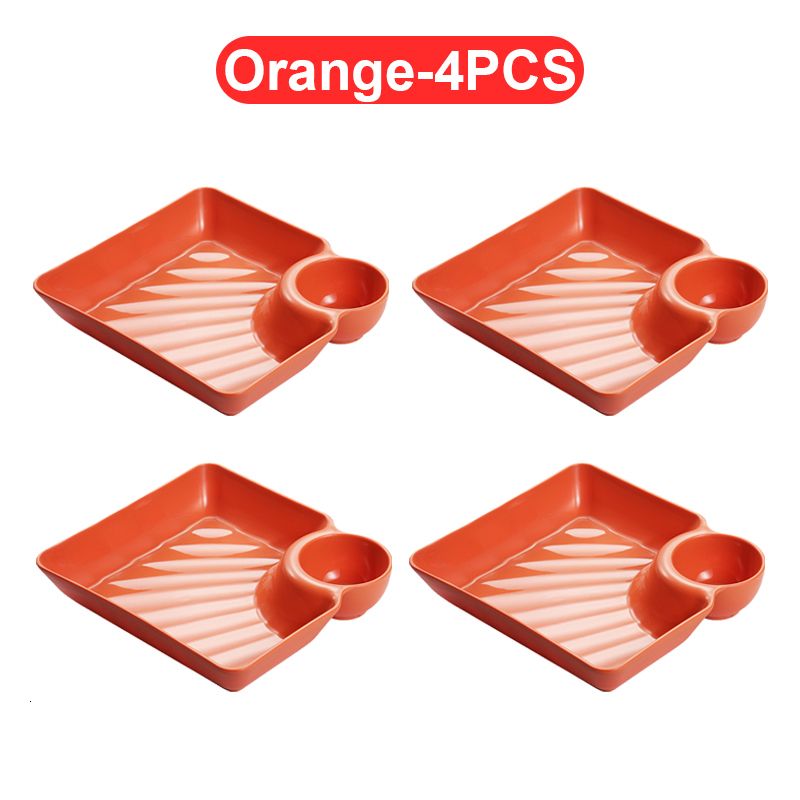 style b- orange-4pcs