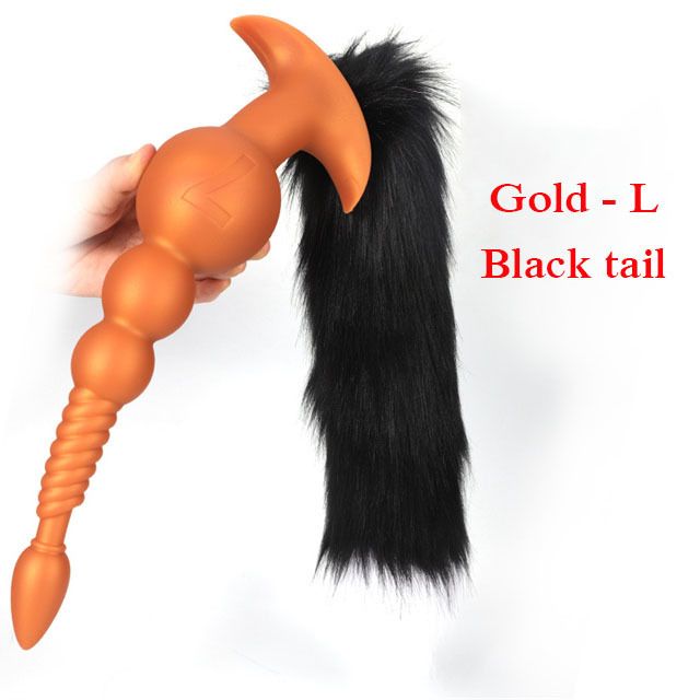 black tail l gold