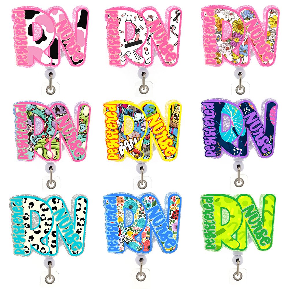 Fashion Key Rings Mix Style LVN Nurse Scrub Life Sparkles Badge Holder For  Nurse Doctor Office Worker From Fashion883, $58.86