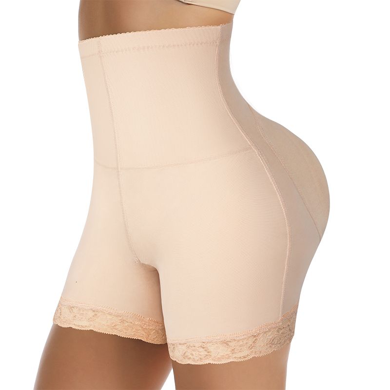 hoge taille beige