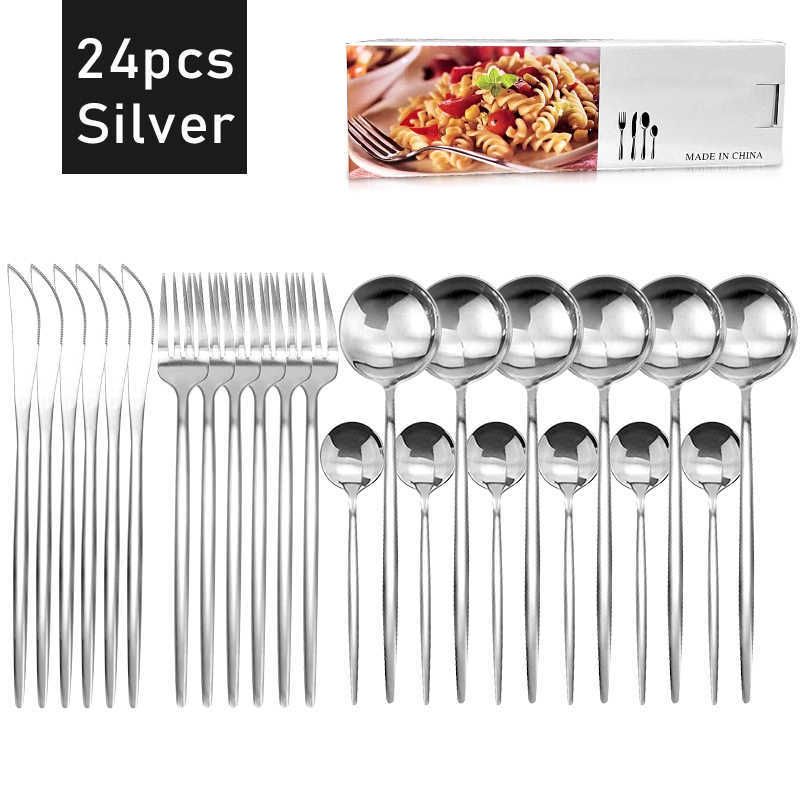 24pcs Sliver