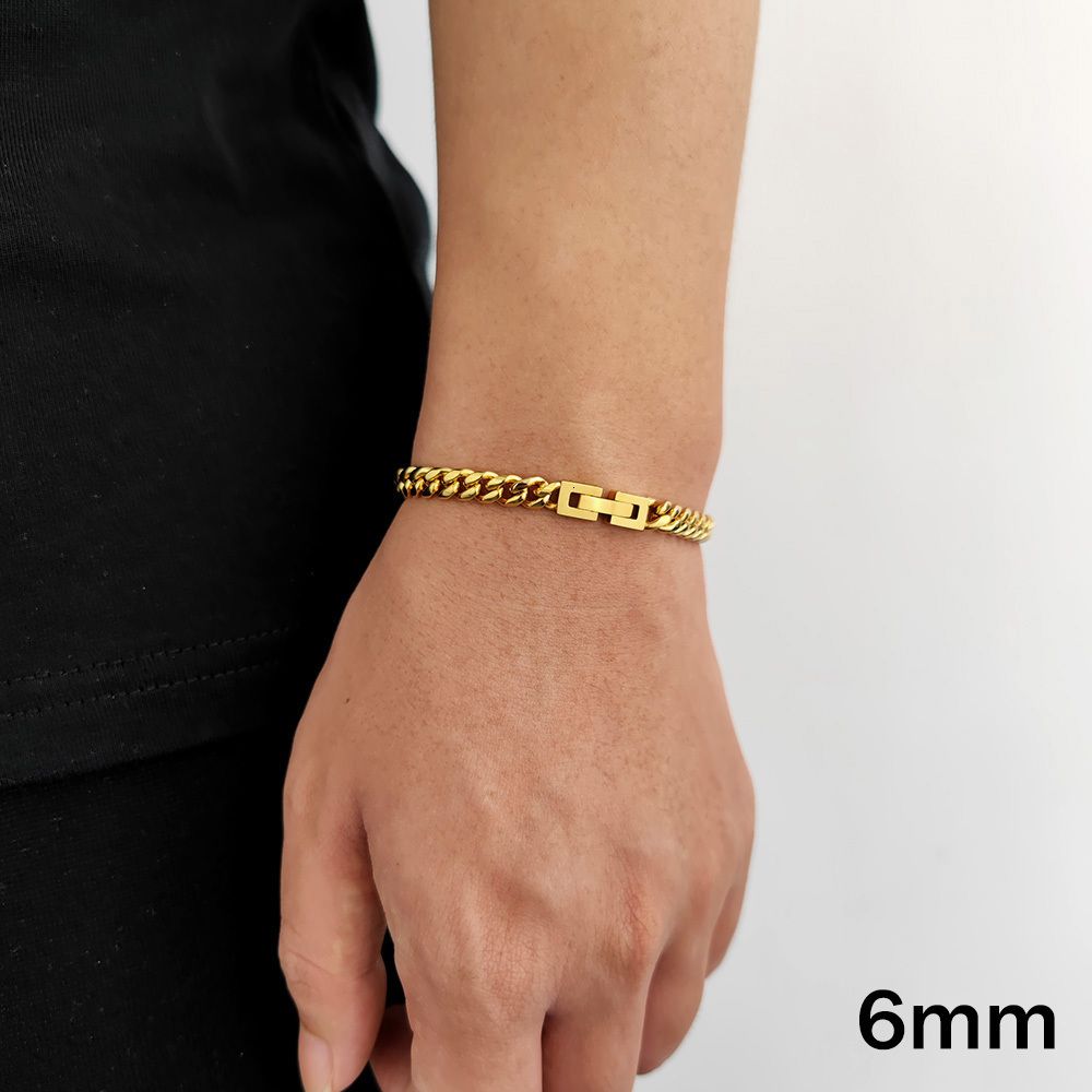 6mm Gold-8 Inch(20.32cm)