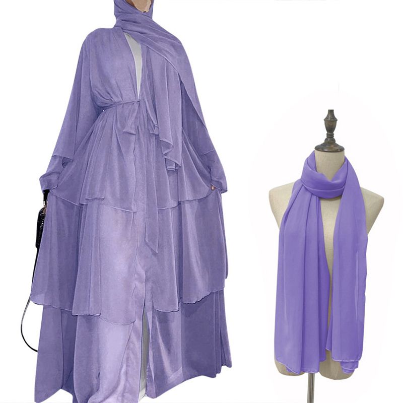 Purple with Hijab-XXL