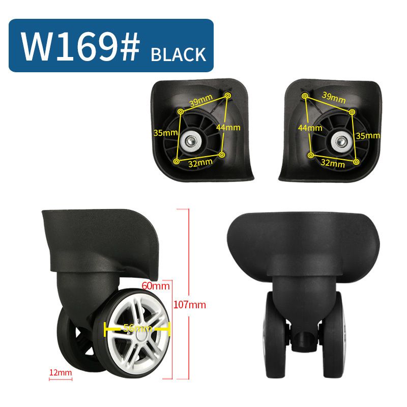 W169 Black(2pcs)