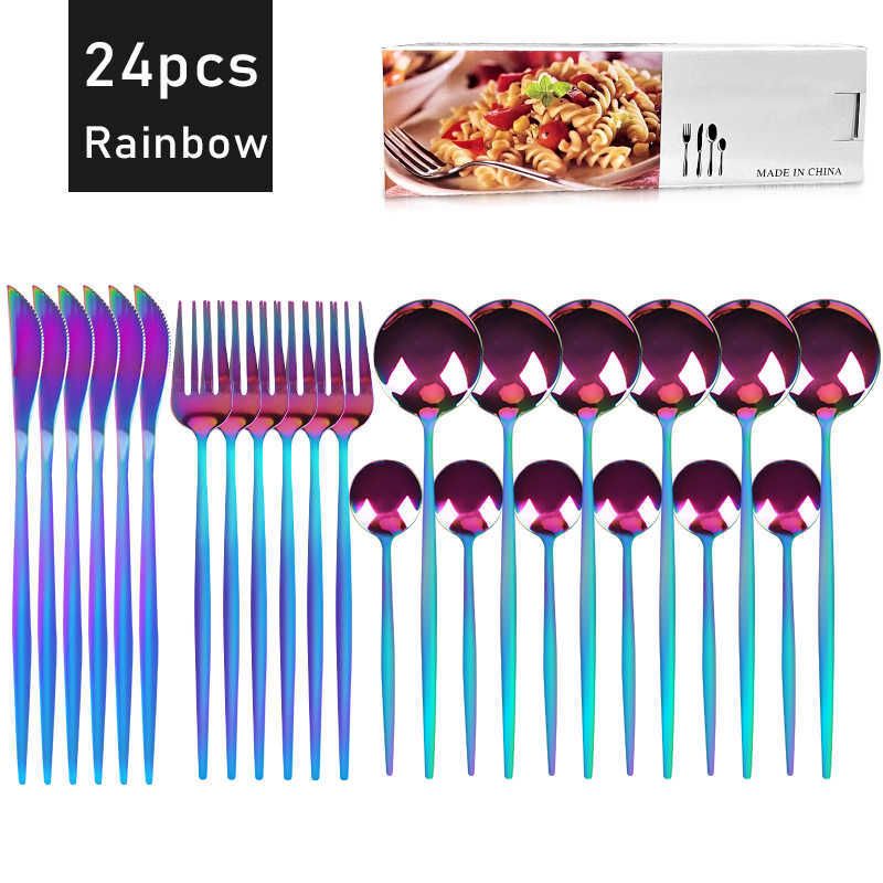 24pcs Regenbogen