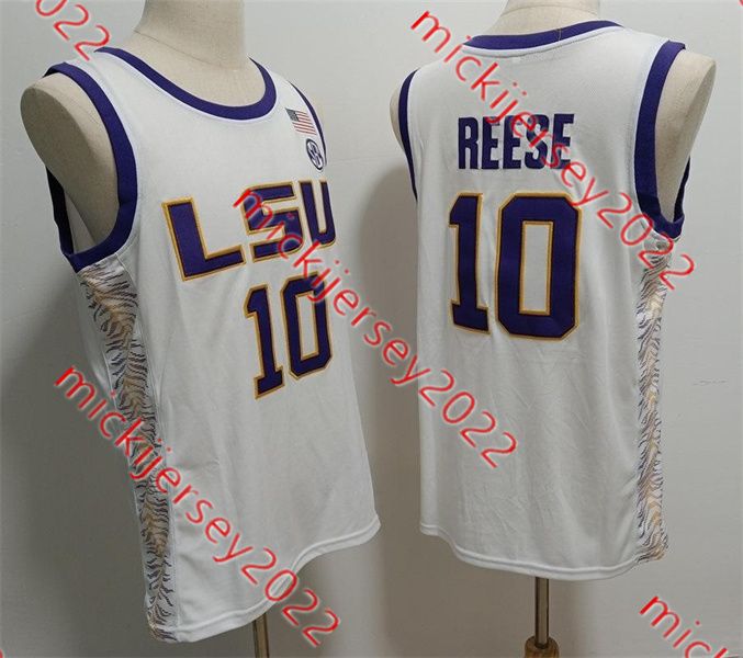 10 Angel Reese LSU Tigers