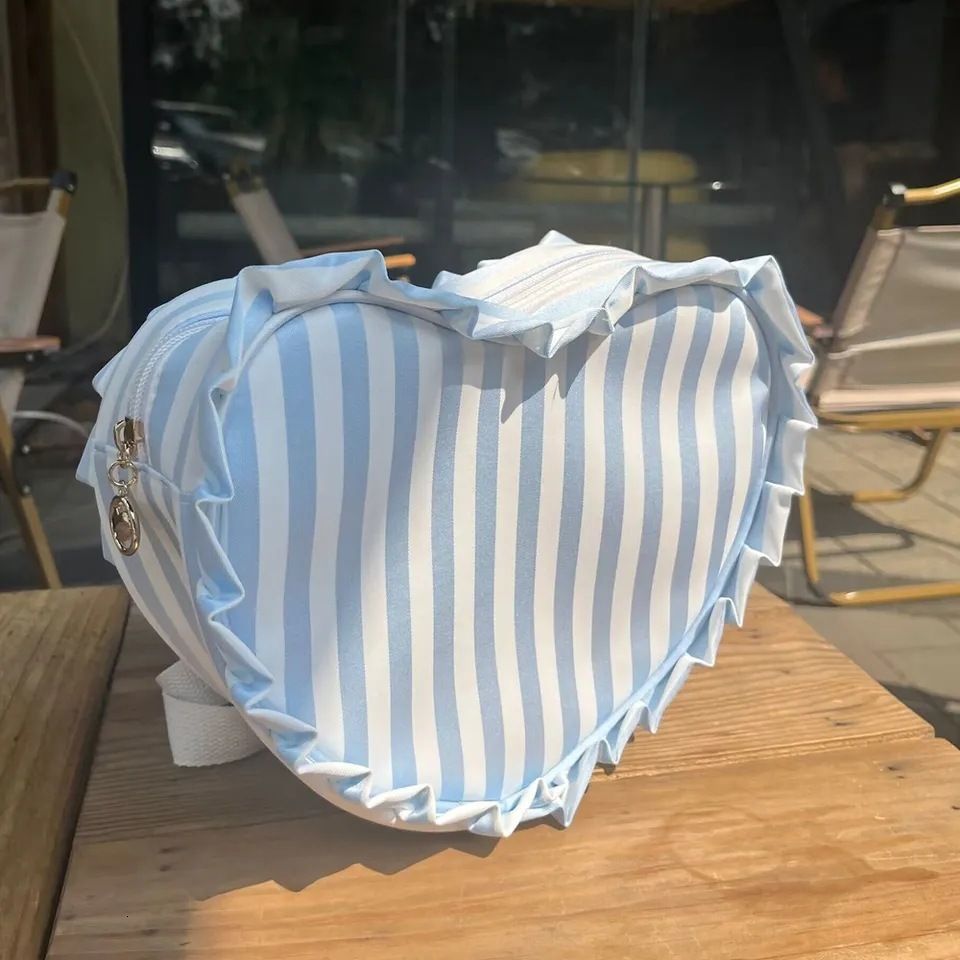 sac à dos coeur bleu