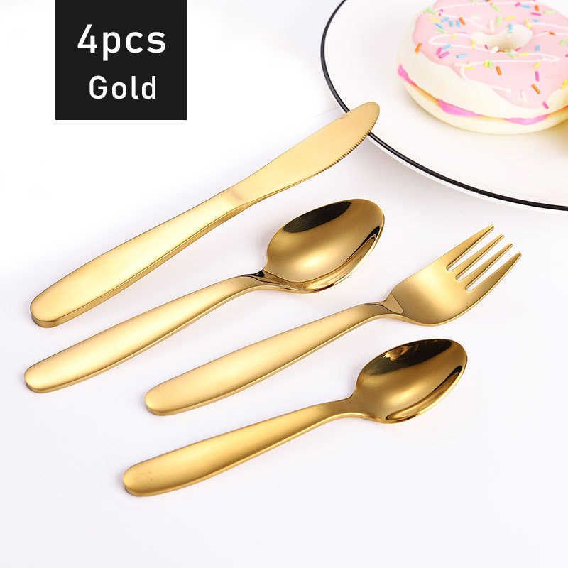 4pcs gold