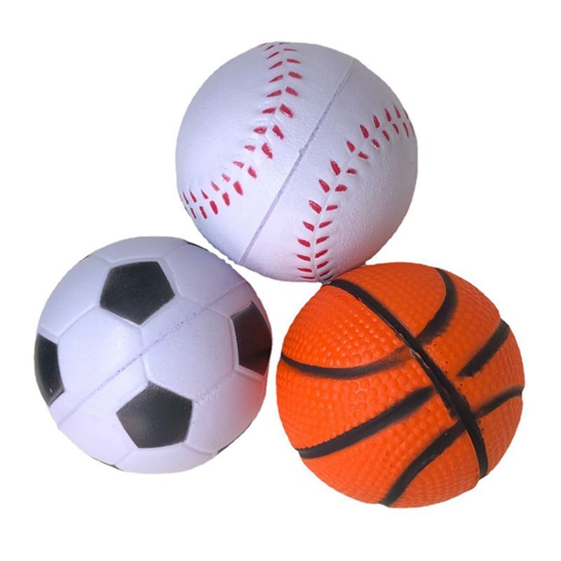 Kawaii 6 Items /Kids Toys 4 Cm Basket Balls Football Game Things