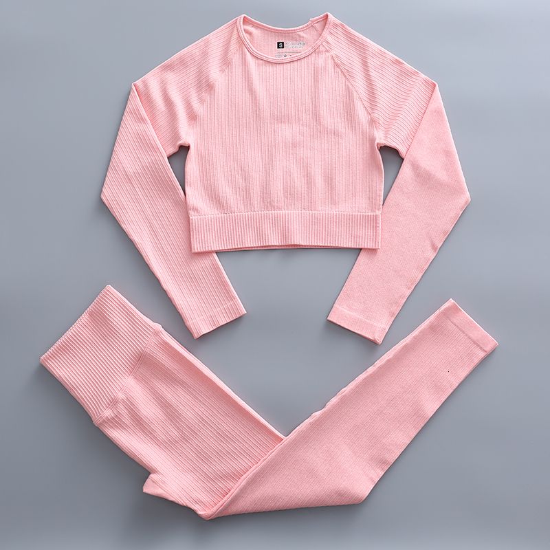 pantalon supérieur rose