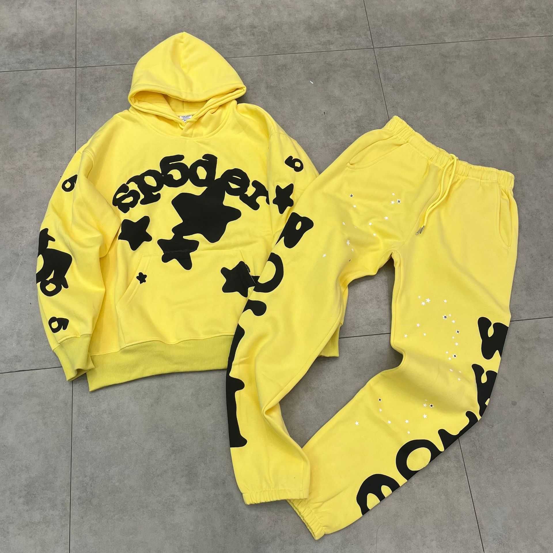 fleece yellow set