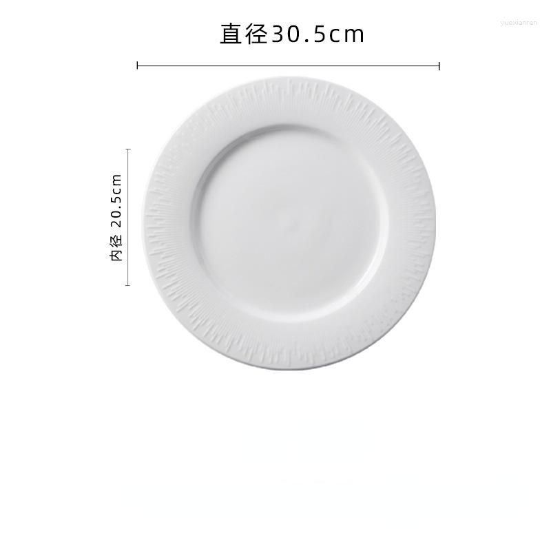 round plate-large