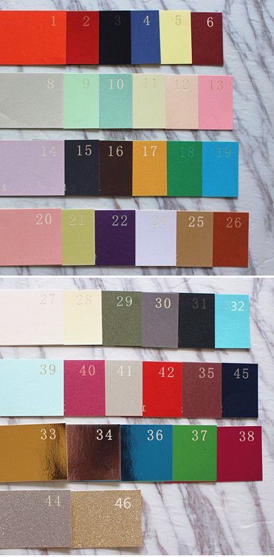 Choose Color-Pocket And Envelop