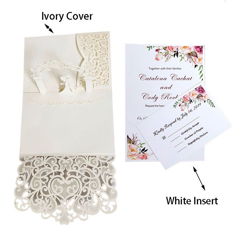 IVORY COVER INSERT-25PCS