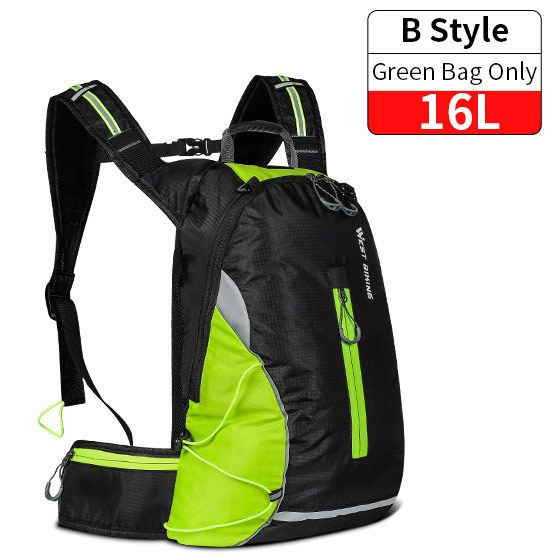 Bolsa verde de 16l