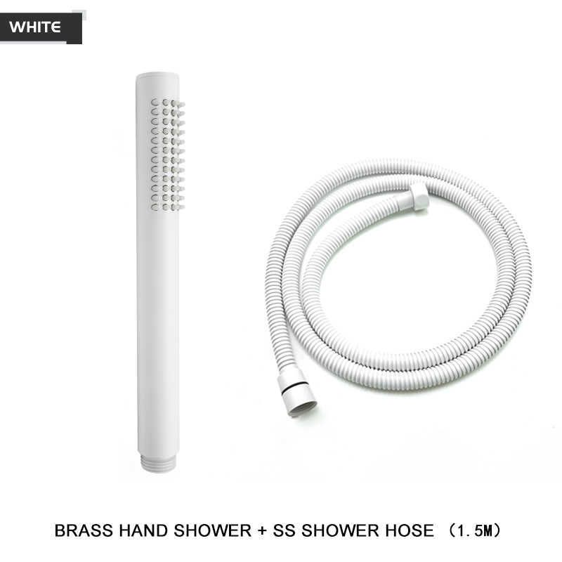 White Shower Hose