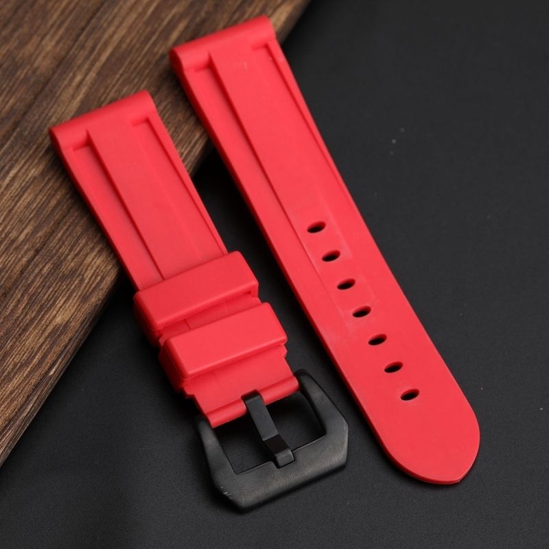 Red Black Buckle-24mm
