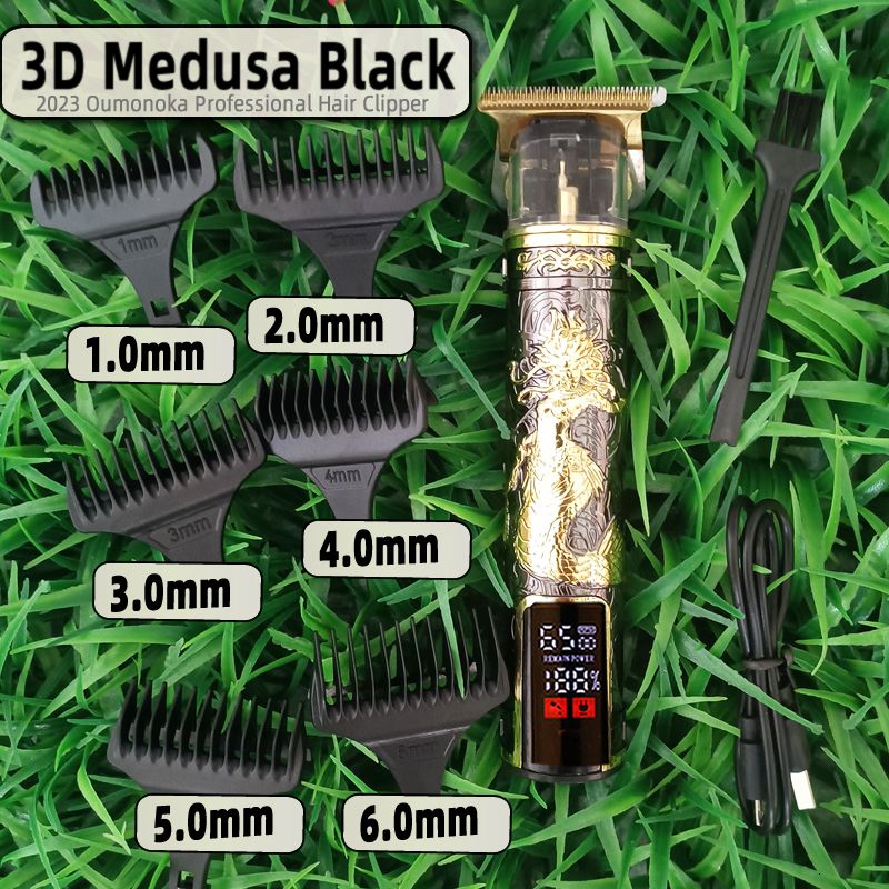 3d Medusa Black