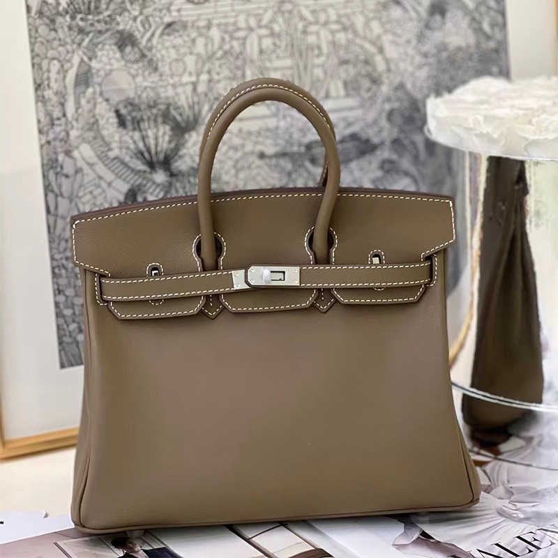 Elephant grey  top swift platinum bag