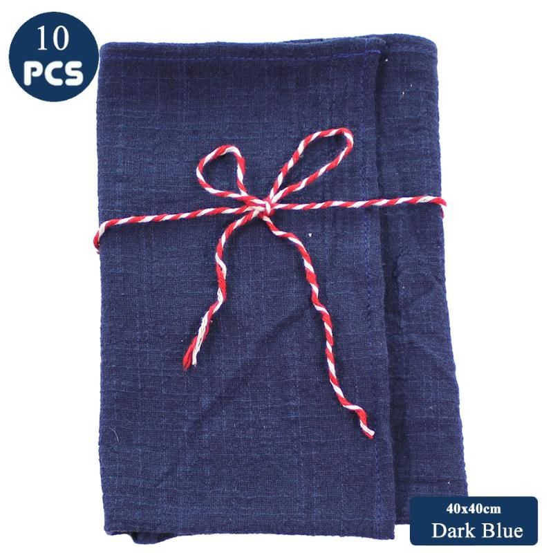 10pcs 40x40dark Blue