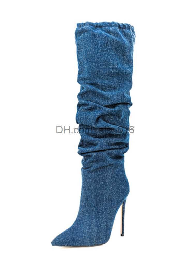 Denim bleu foncé