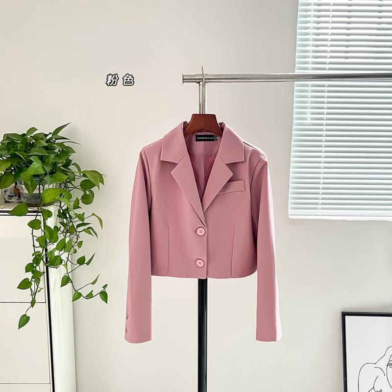 Pembe blazer