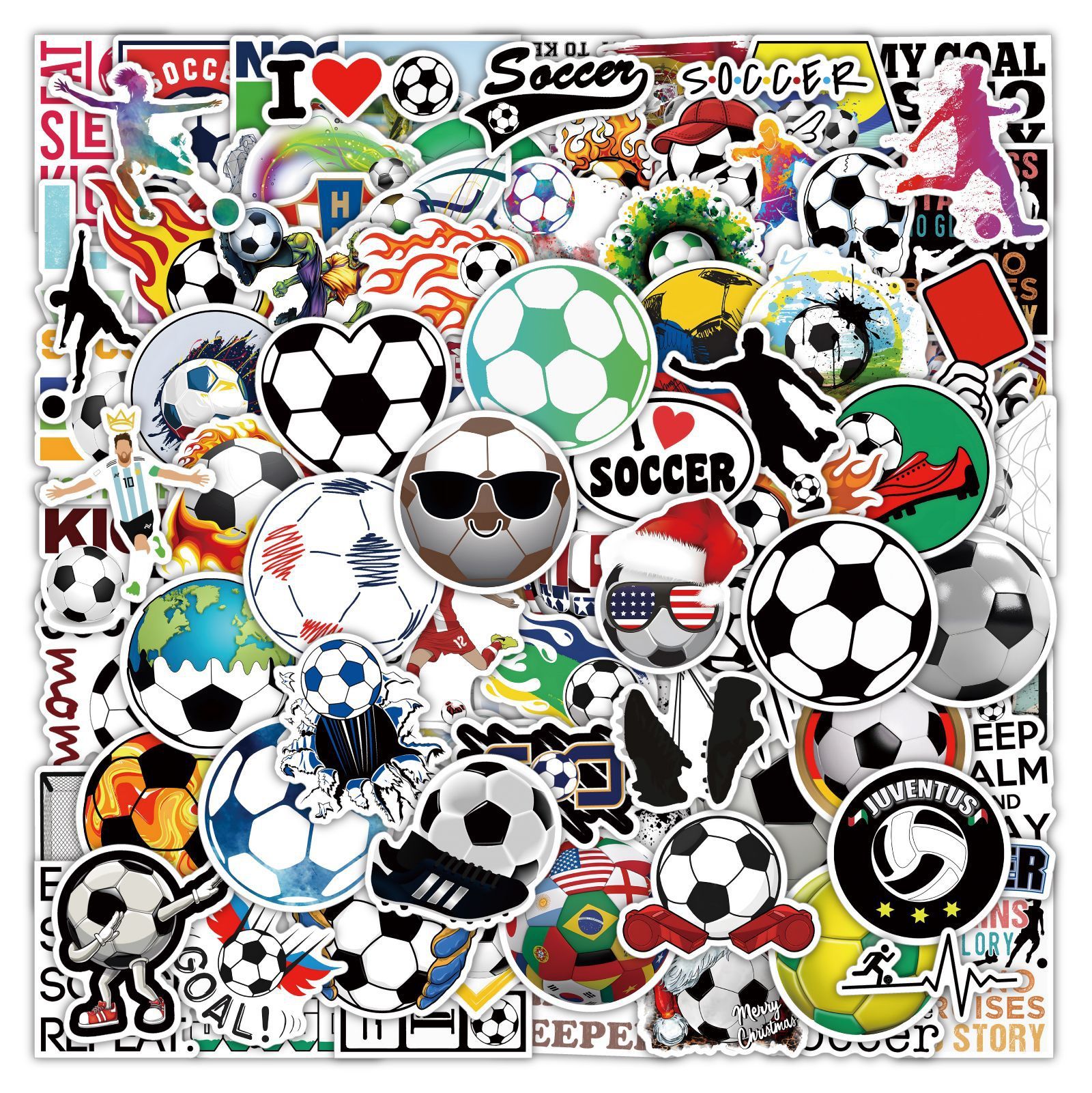 100 pcs-football