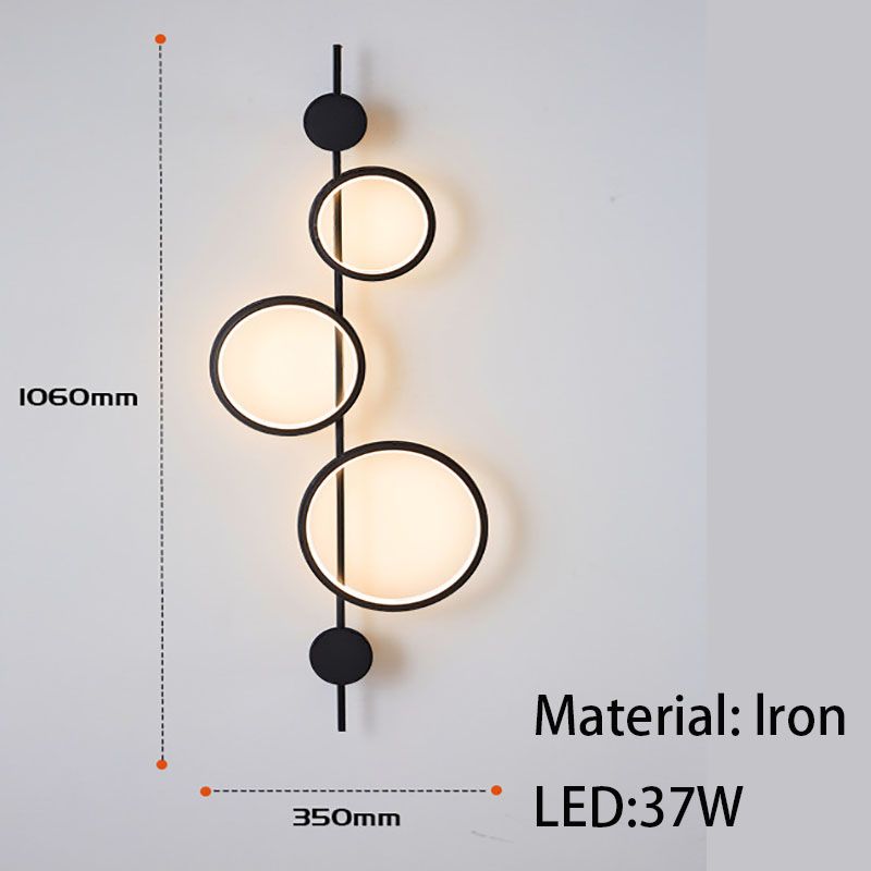 106cm-Schwarz Warmweiß (2700-3500K)