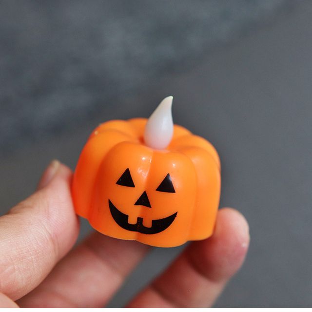 Pumpkin Candle-As the Picture Shows