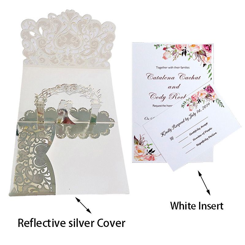 Silver Cover Insert-25pcs