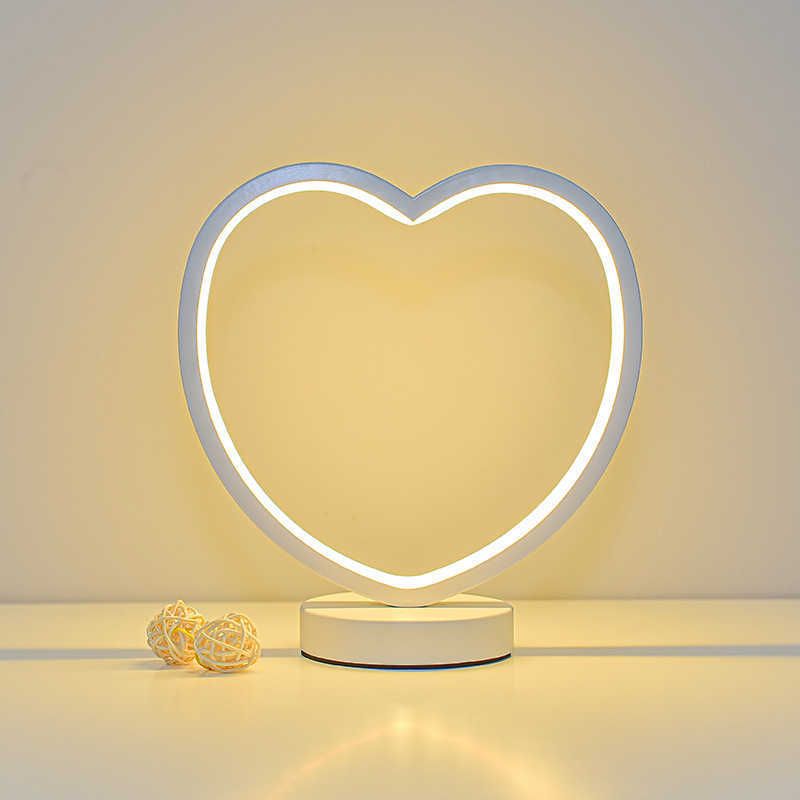 White-heart-d22cm-3 Colori Dimmerabili