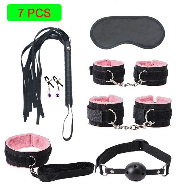 7 rosa BDSM-Kits