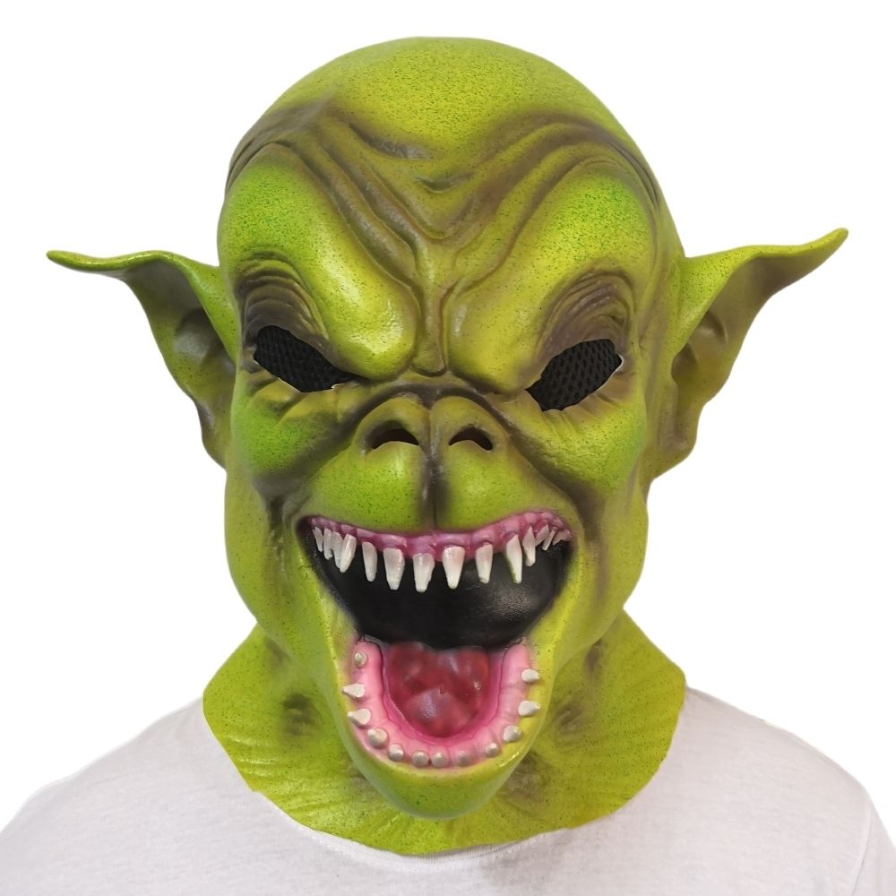 Zielona maska ​​Monster