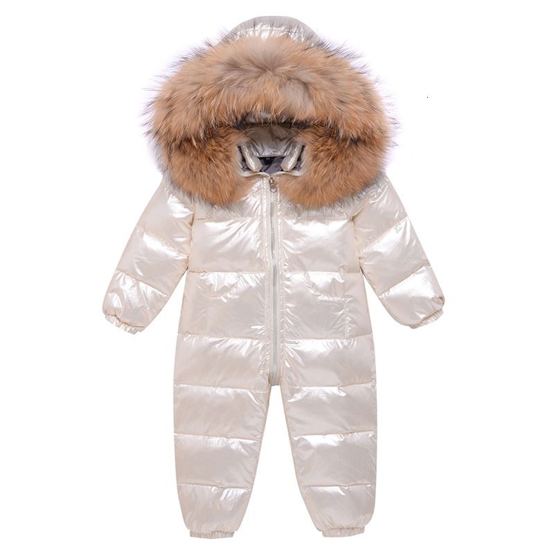 beige real fur