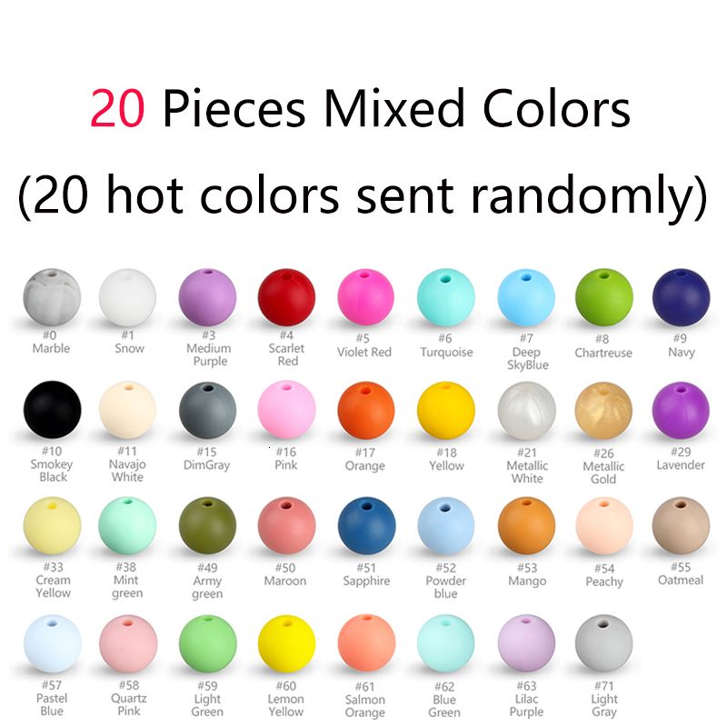 20 sztuk Mix Colors.