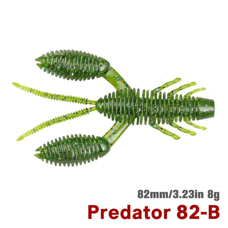 Predator-b-3.32in 82mm 6pcs