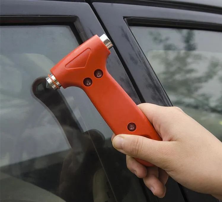 2 In 1 Safety Hammer for Car Window Breaker Escape Emergency Seat