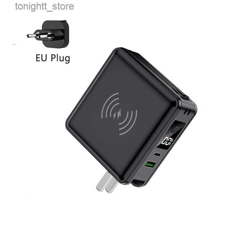 Black Eu Plug