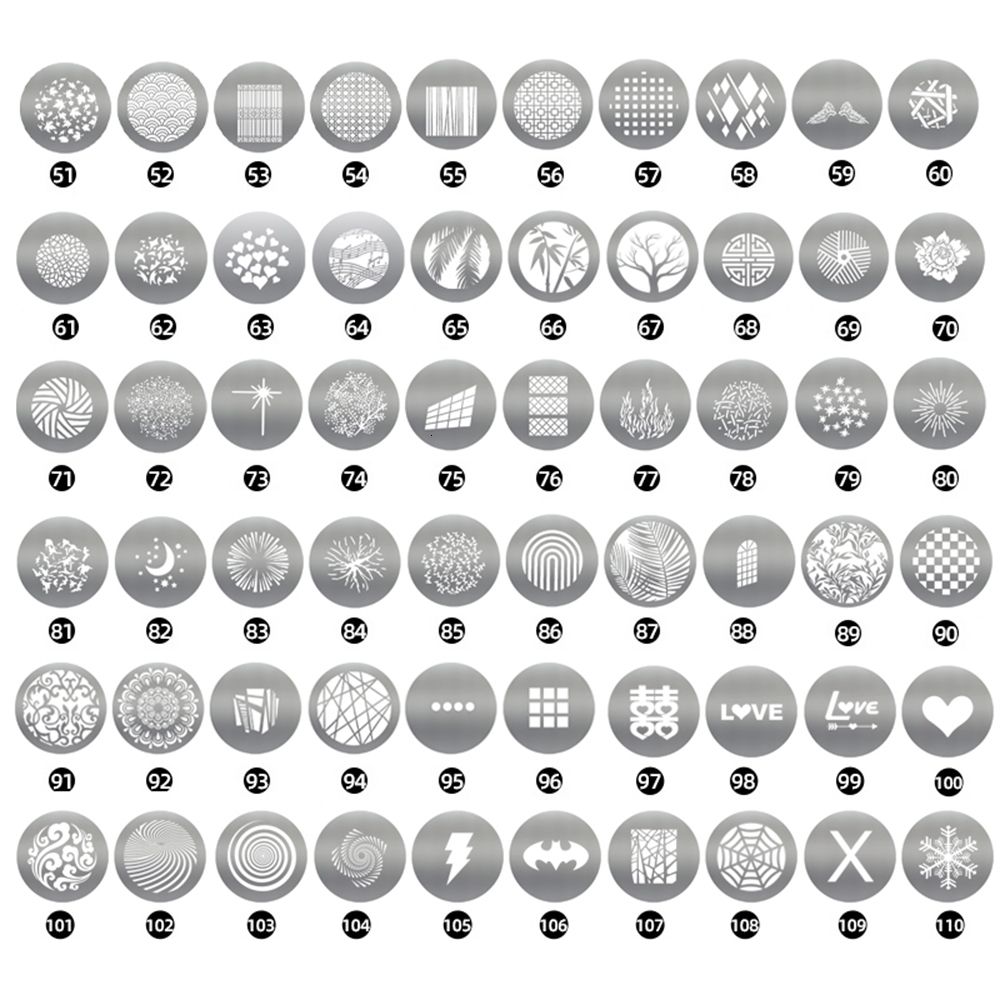 Rond 51-110 pièces