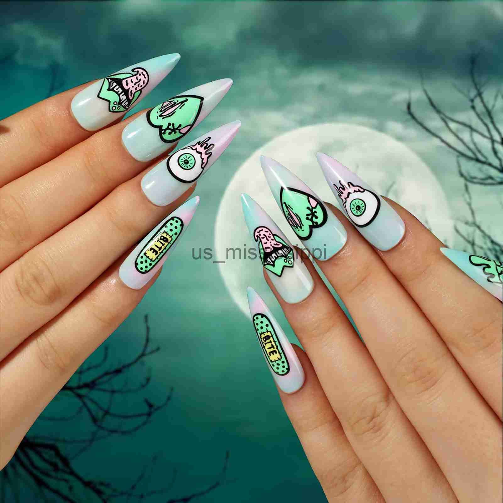 Chinese Style Nail Stickers Festive 3D Nail Stickers - China Nail