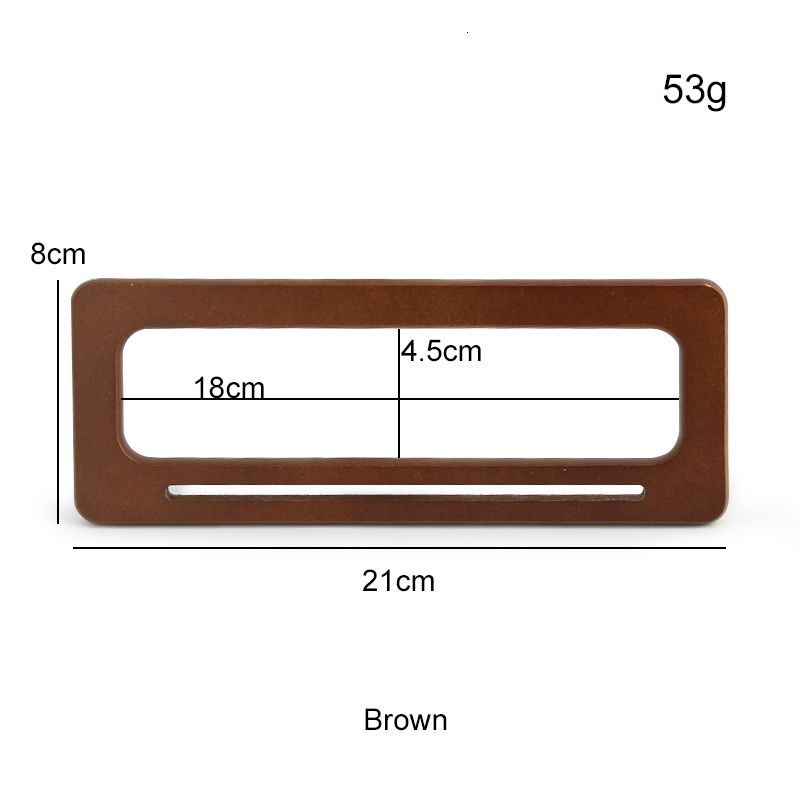 21x8cm Brown-2 조각