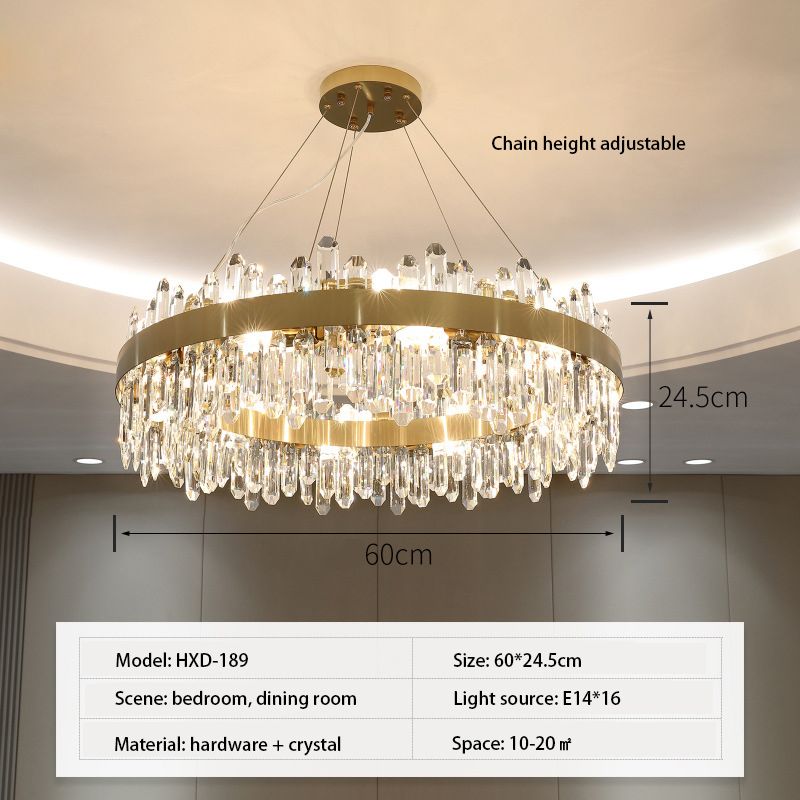 Dia 60 cm Cina luce variabile