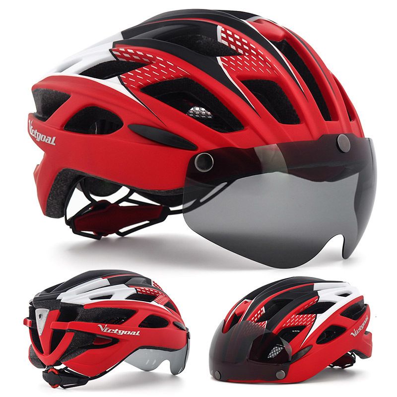 Red Helmet-57-61cm