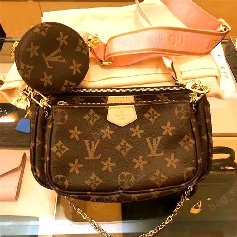 My first designer bag from the gate!! LV Multi Pochette purse. Such a , Dhgate