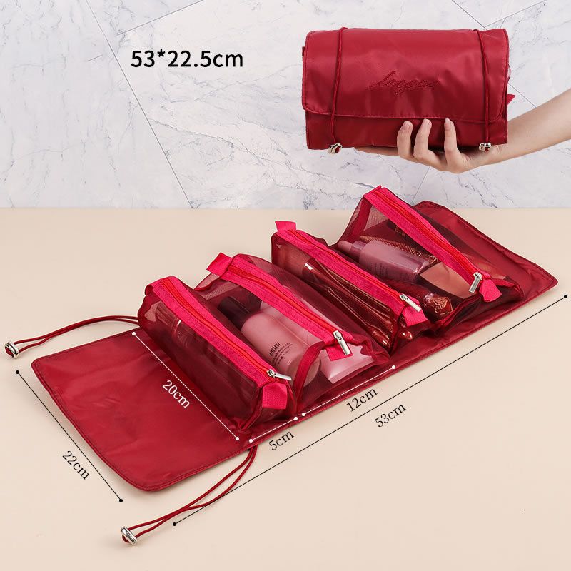 red foldable